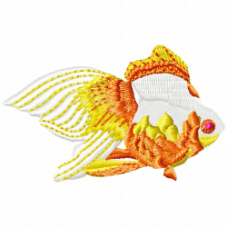 Fishes Embroidery Design 5 Fishes Embroidery Design 5